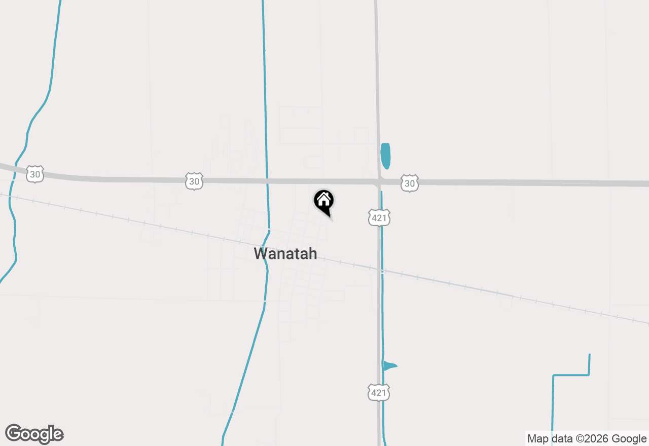 Map of 201 E High Street, Wanatah, IN 46390