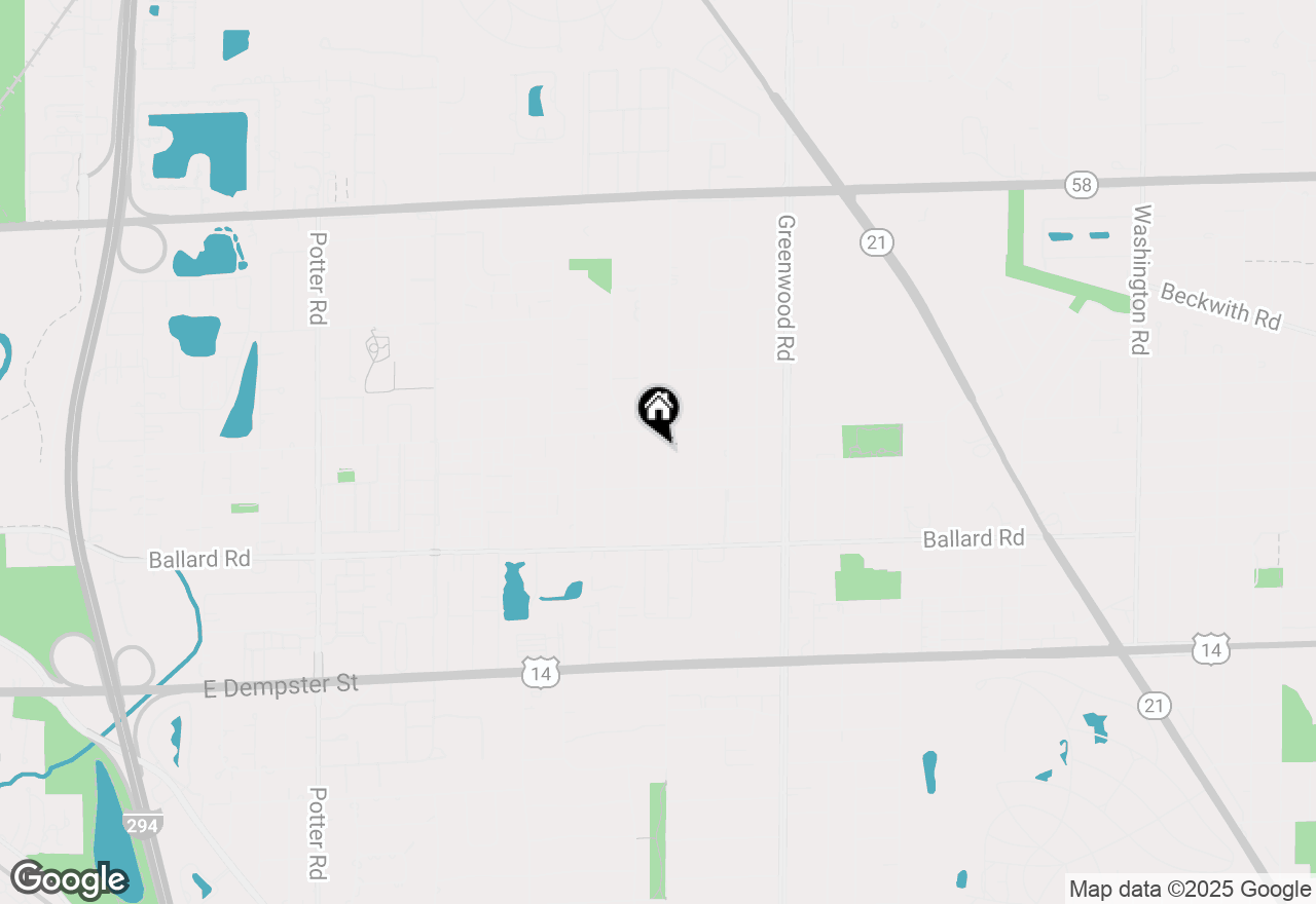 Map of 2240 N Western Avenue, Park Ridge, IL 60068