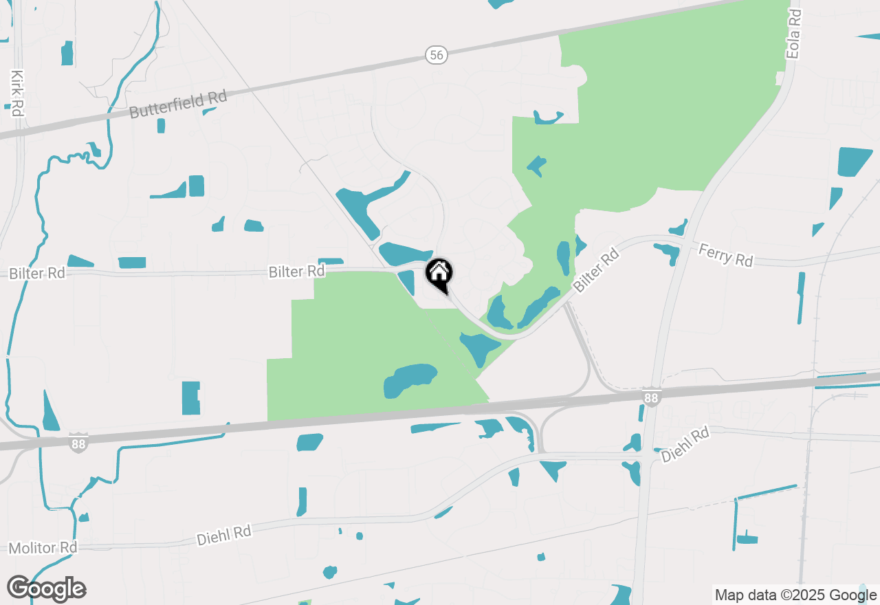 Map of 2432 Wilton Lane #2432, Aurora, IL 60502
