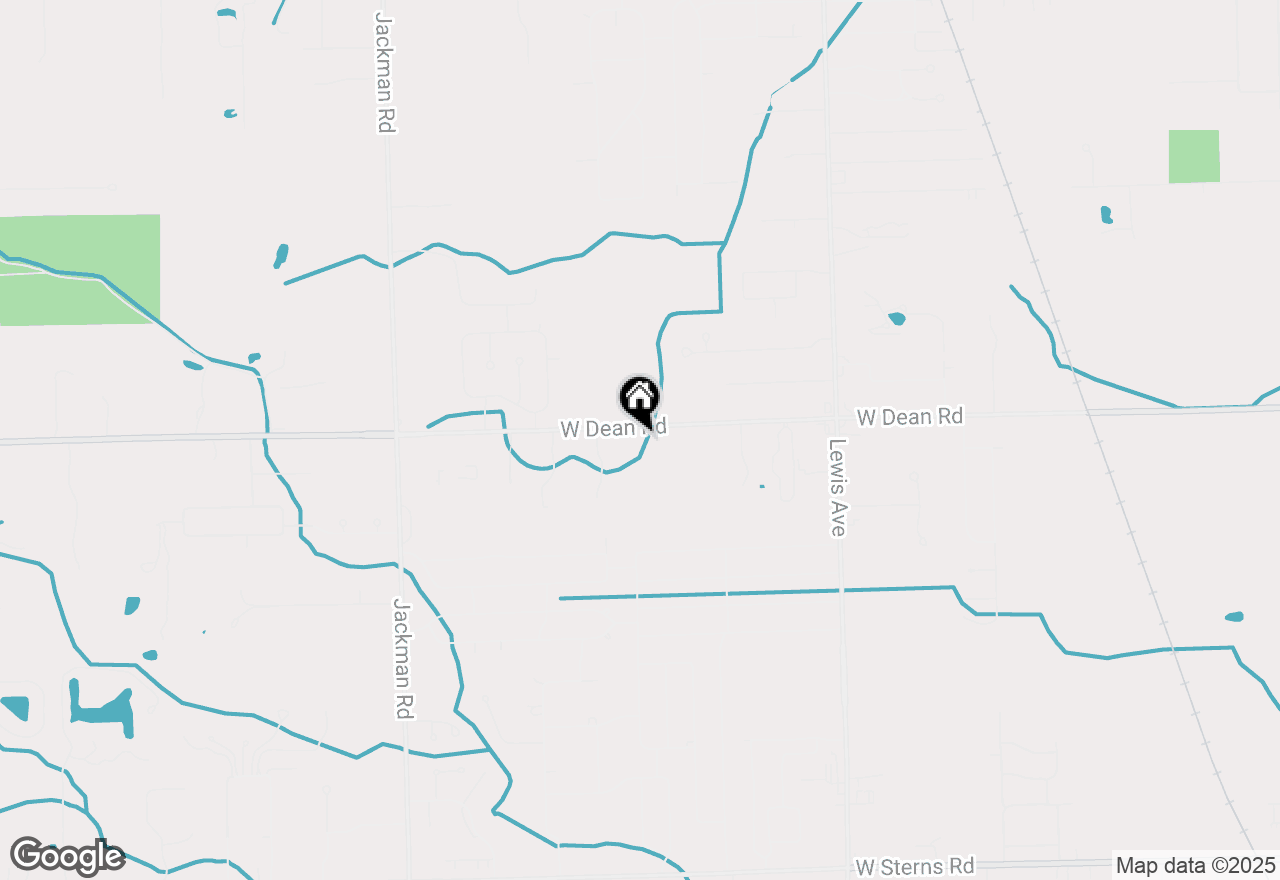 Map of 1331 W Dean Rd Road, Bedford, MI 48182