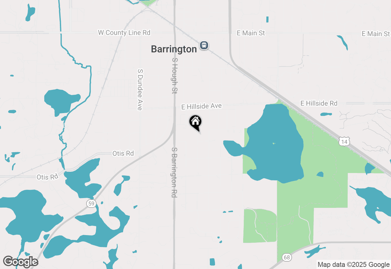 Map of 830 S Grove Avenue, Barrington, IL 60010