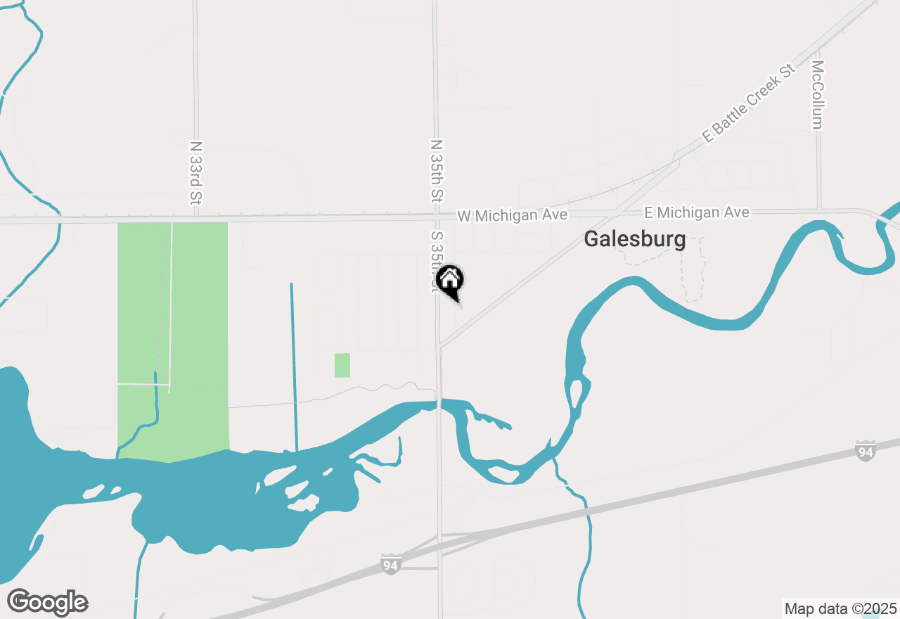 Map of 150 Fullerton Street, Galesburg, MI 49053