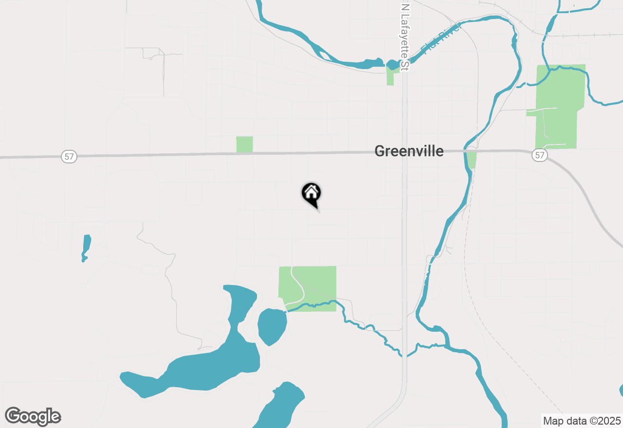 Map of 800 S Lincoln Street, Greenville, MI 48838