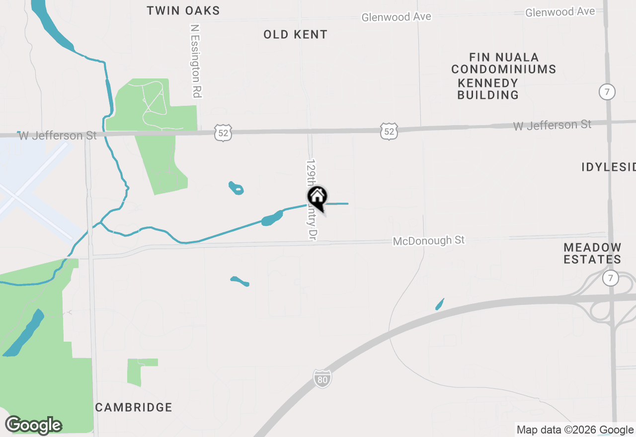 Map of 2700 Eagle Drive #2700, Joliet, IL 60436