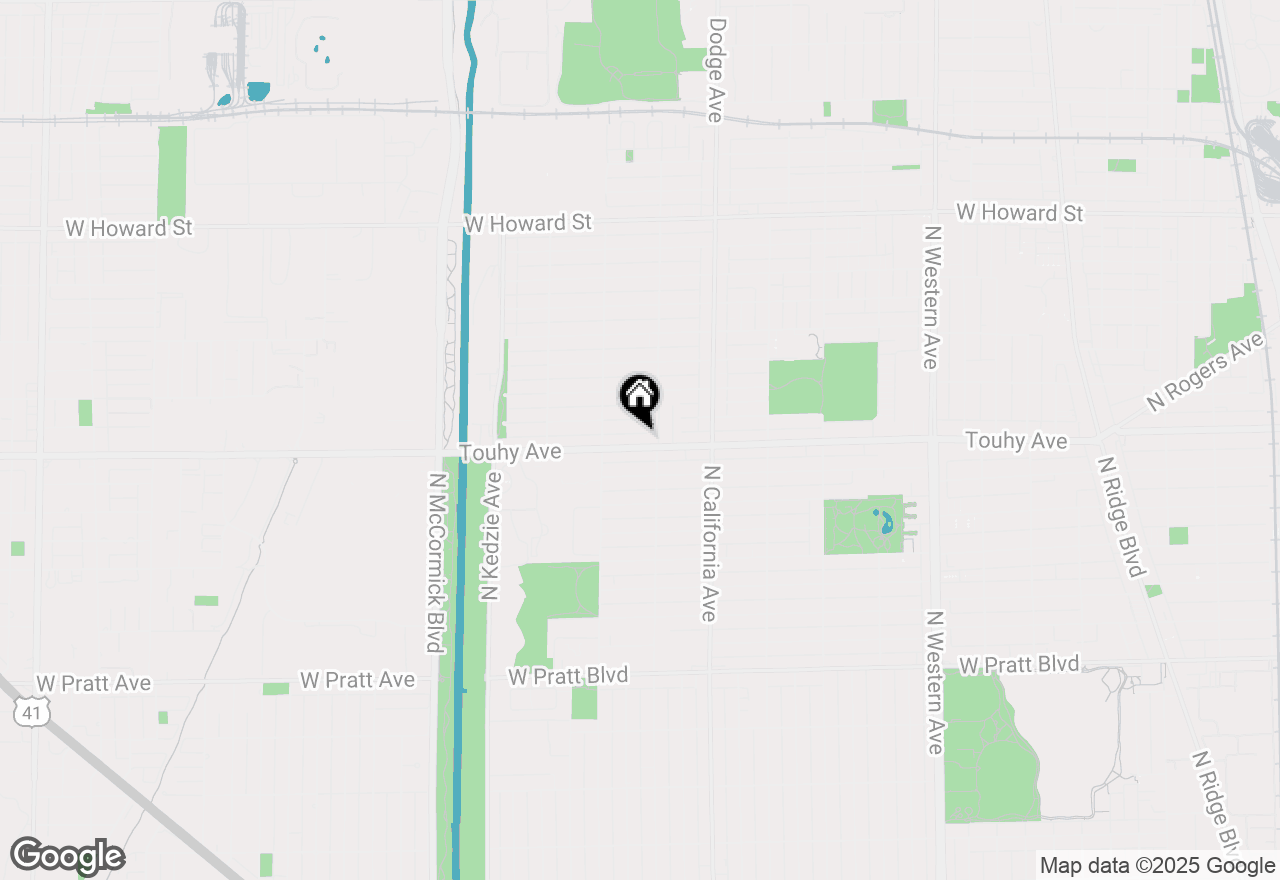 Map of 2914 W Touhy Avenue, Chicago, IL 60645