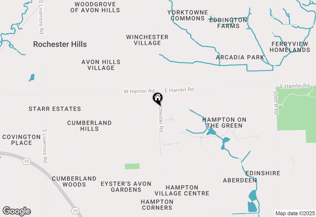 Map of 2198 S Rochester Rd, Rochester Hills, MI 48307