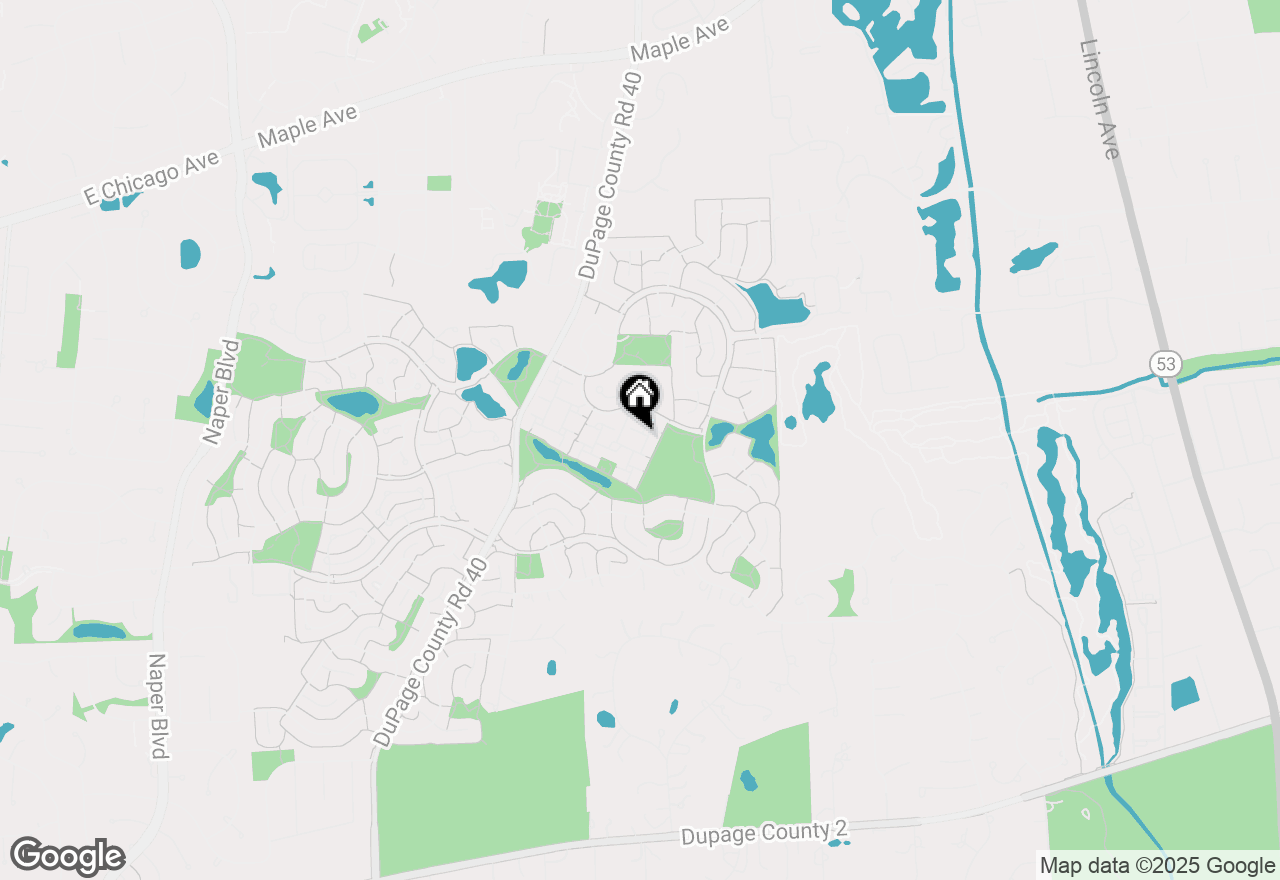 Map of 6386 Kindling Court, Lisle, IL 60532