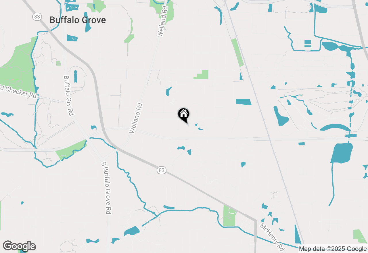 Map of 535 Le Parc Circle, Buffalo Grove, IL 60089