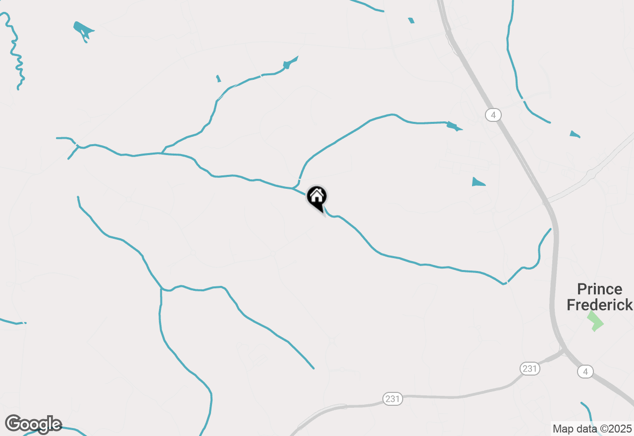 Map of 1967 Baythorne Road, Prince Frederick, MD 20678