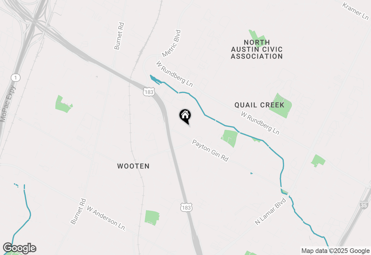 Map of 8919 Galewood Dr #203, Austin, TX 78758