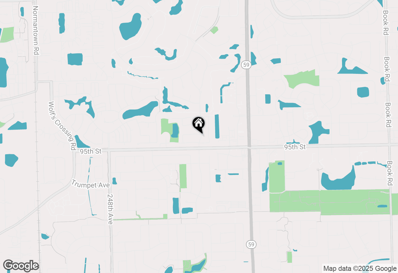 Map of 3408 Parliament Lane, Naperville, IL 60564