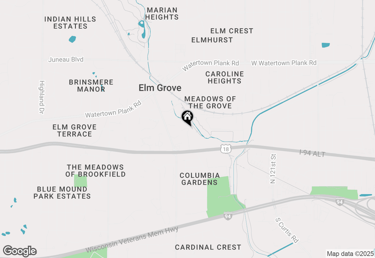 Map of 13060 W Bluemound Rd #208, Elm Grove, WI 53122