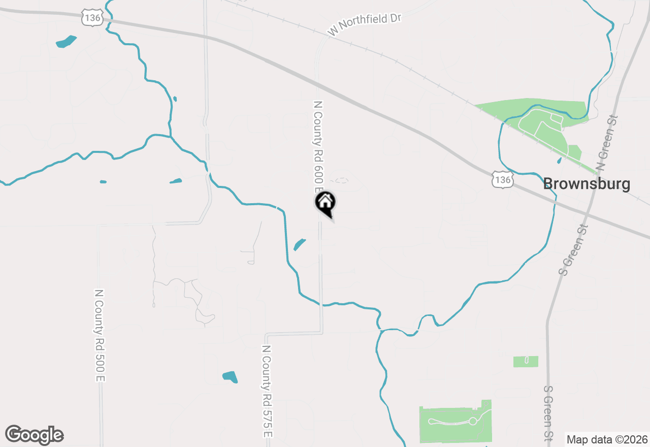 Map of 6027 Brentwood Trace, Brownsburg, IN 46112