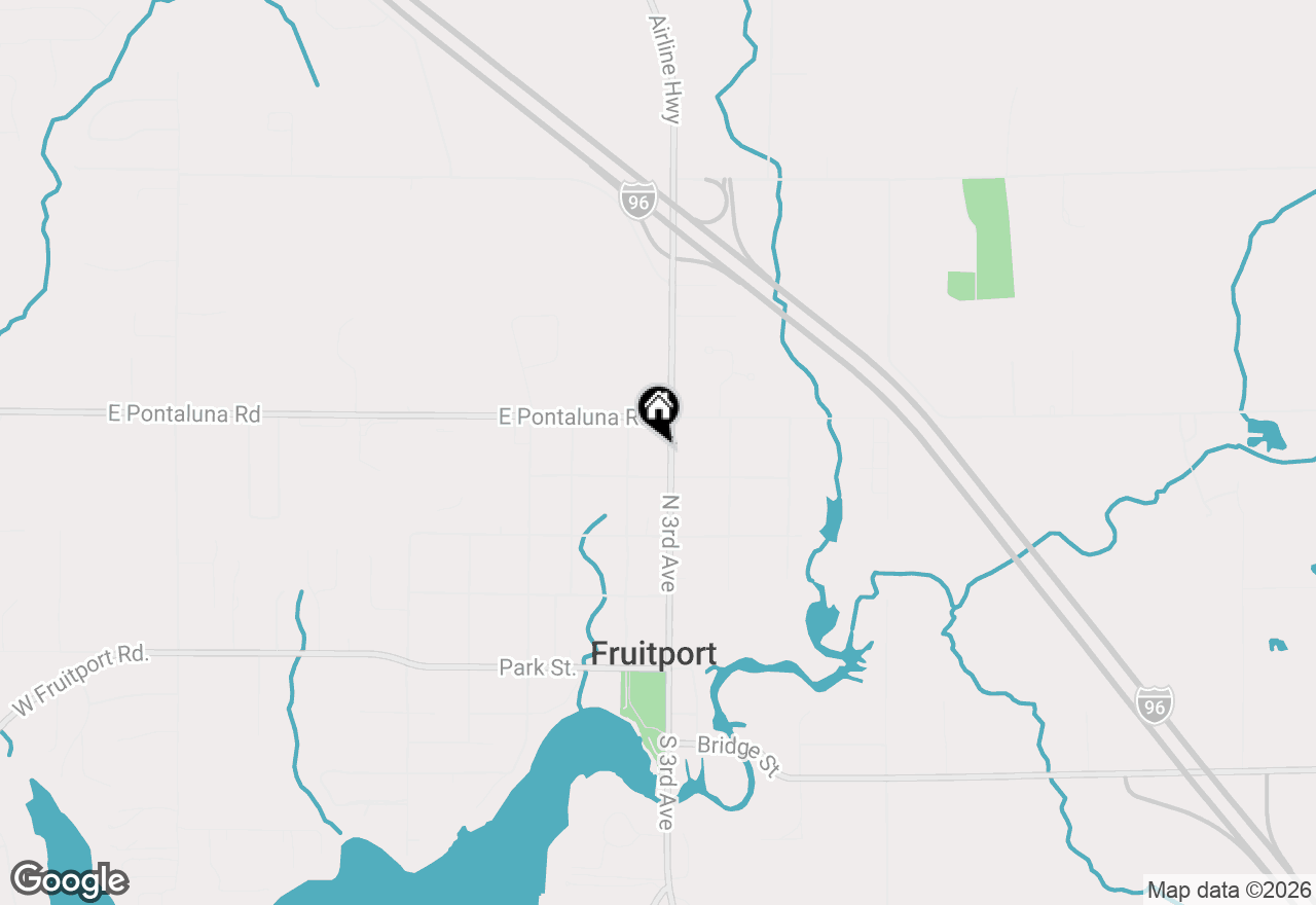 Map of 369 N 3rd Avenue, Fruitport, MI 49415