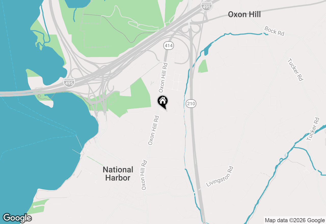 Map of 7225 Dominion Drive, Oxon Hill, MD 20745