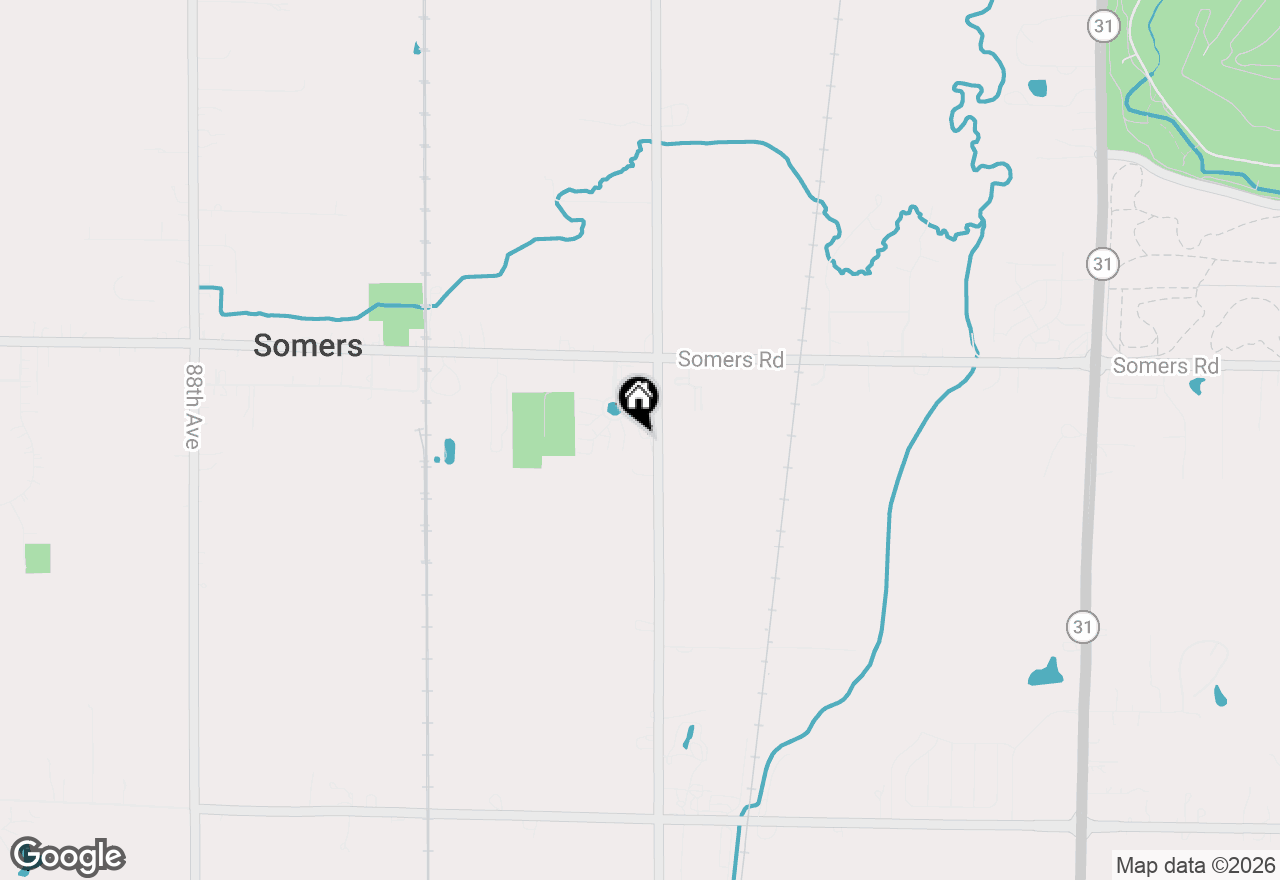 Map of 1296 Village Centre Dr #2, Kenosha, WI 53144