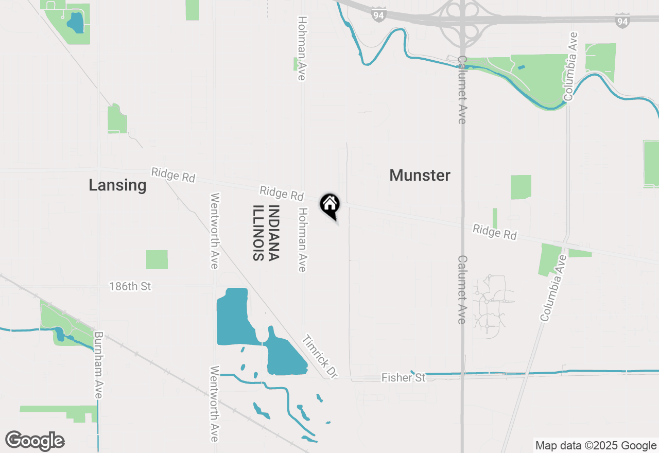 Map of 247 Terrace Drive, Munster, IN 46321