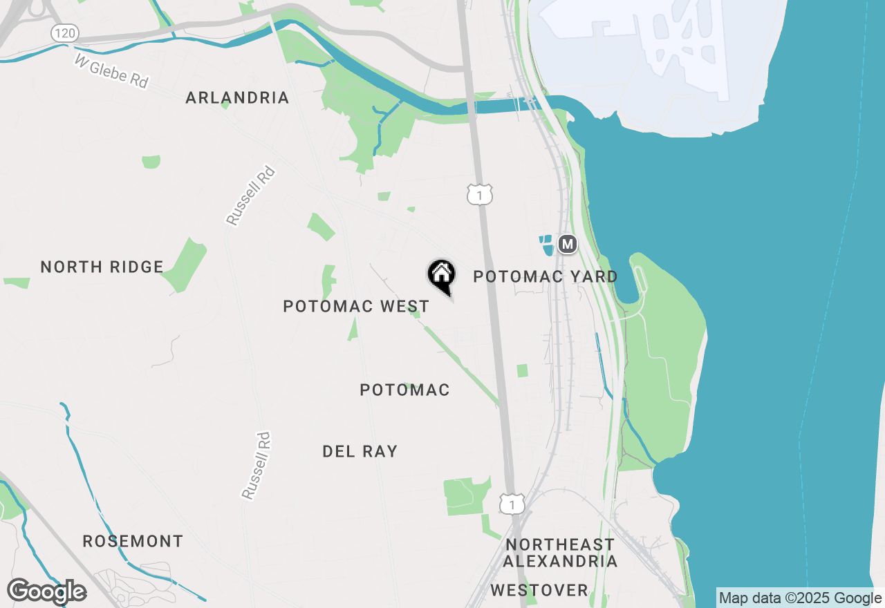 Map of 319 Hume Avenue, Alexandria, VA 22301