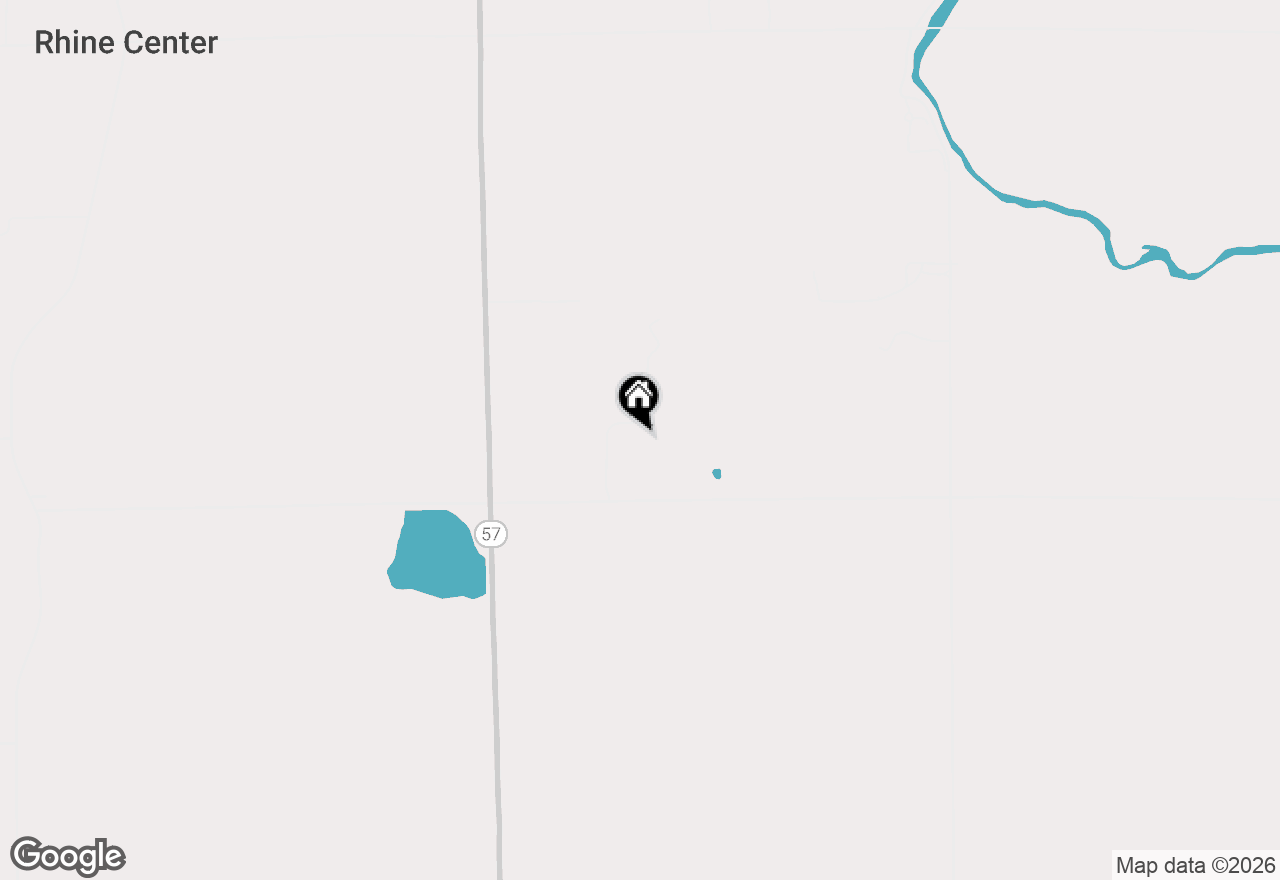 Map of N8569 Rhine Forest Ln, Elkhart Lake, WI 53020