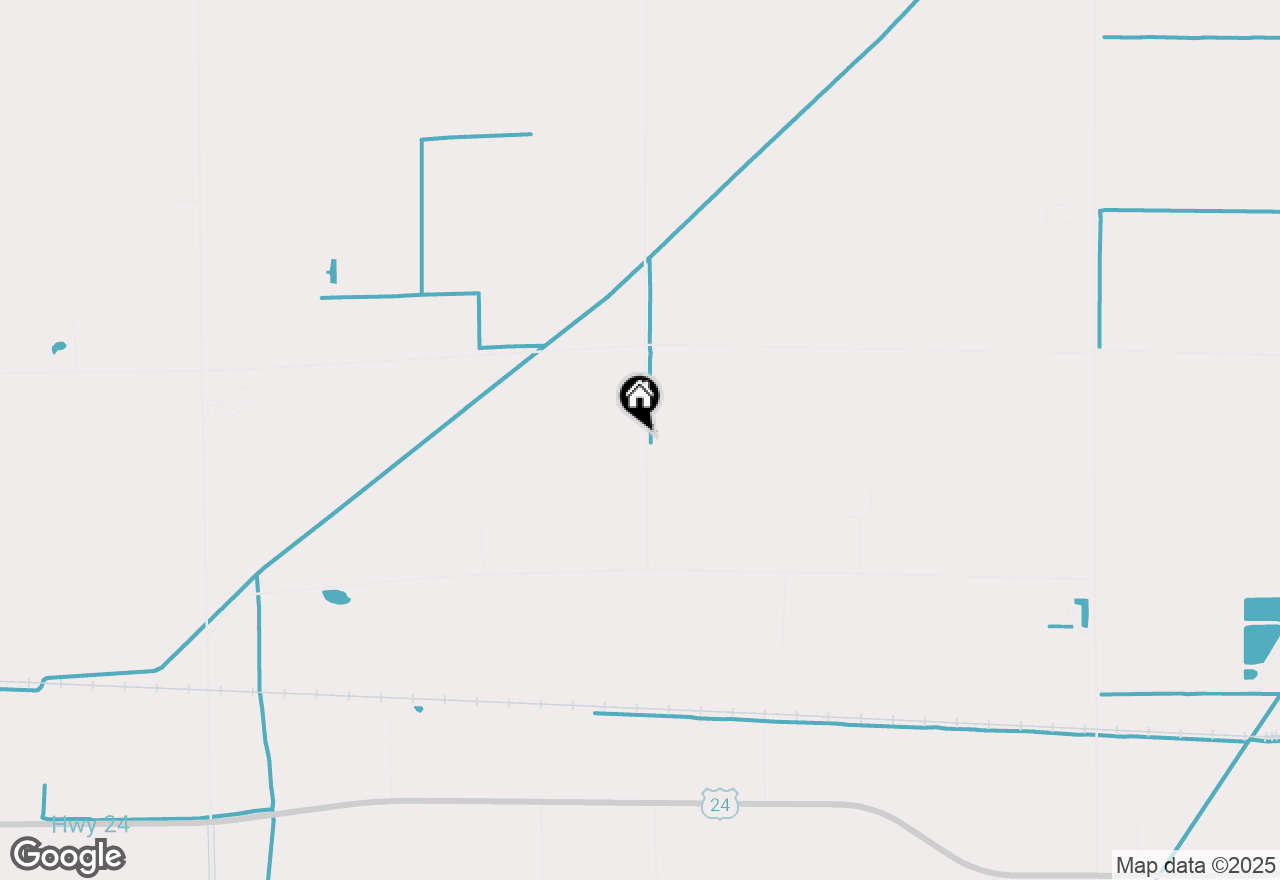 Map of 790 N 200 W Road, Reynolds, IN 47980