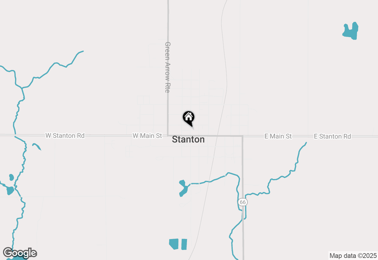 Map of 119 N Camburn Street, Stanton, MI 48888