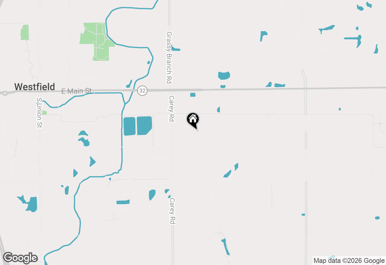 Map of 3521 Brampton Lane, Westfield, IN 46074