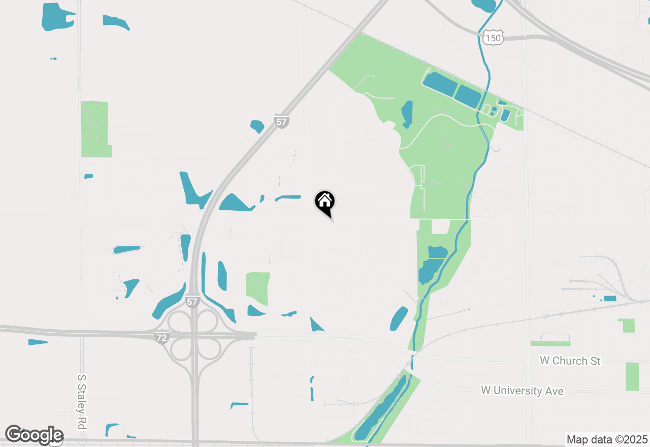 Map of 1109 Pomona Drive #1109, Champaign, IL 61822