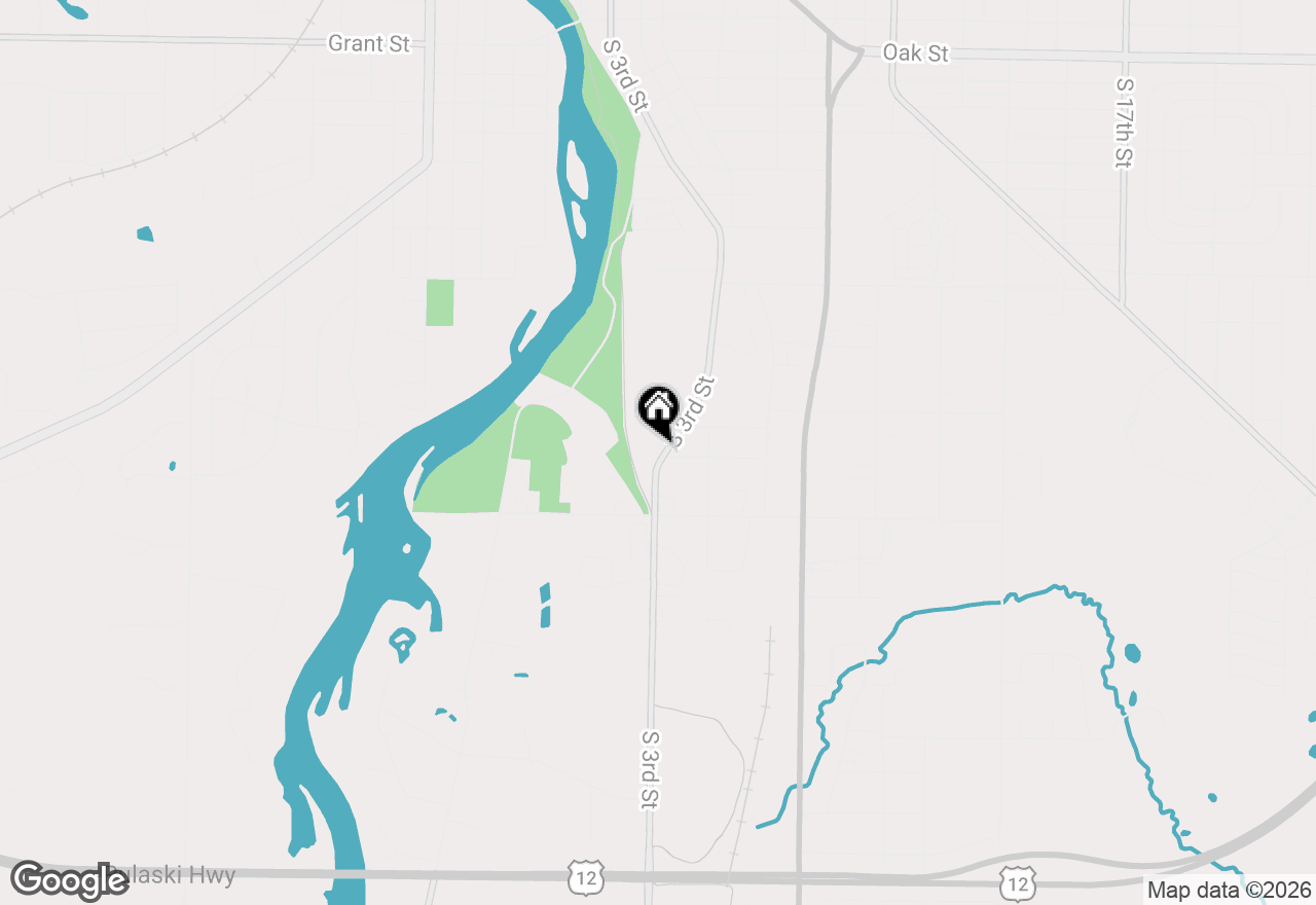 Map of 1220 S 3rd Street, Niles, MI 49120