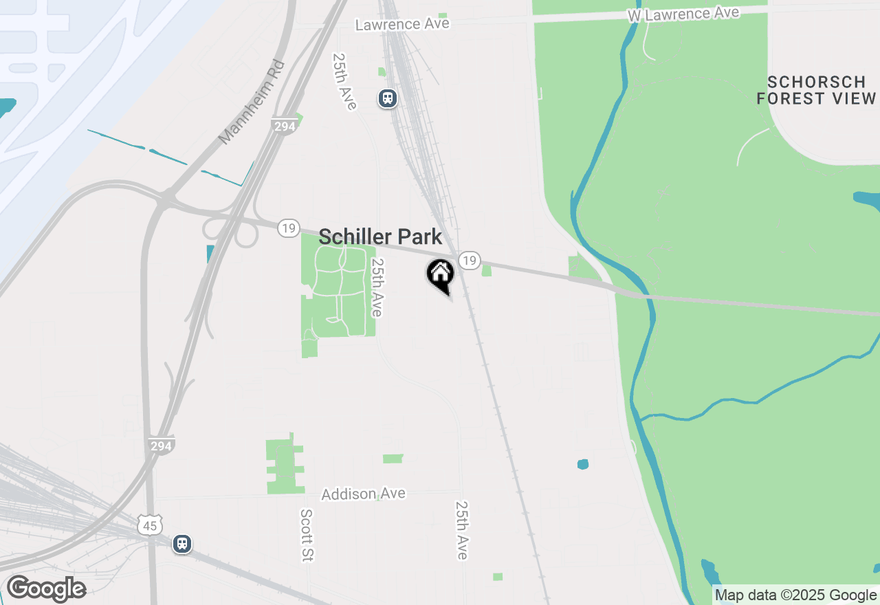 Map of 4051 Prairie Avenue, Schiller Park, IL 60176