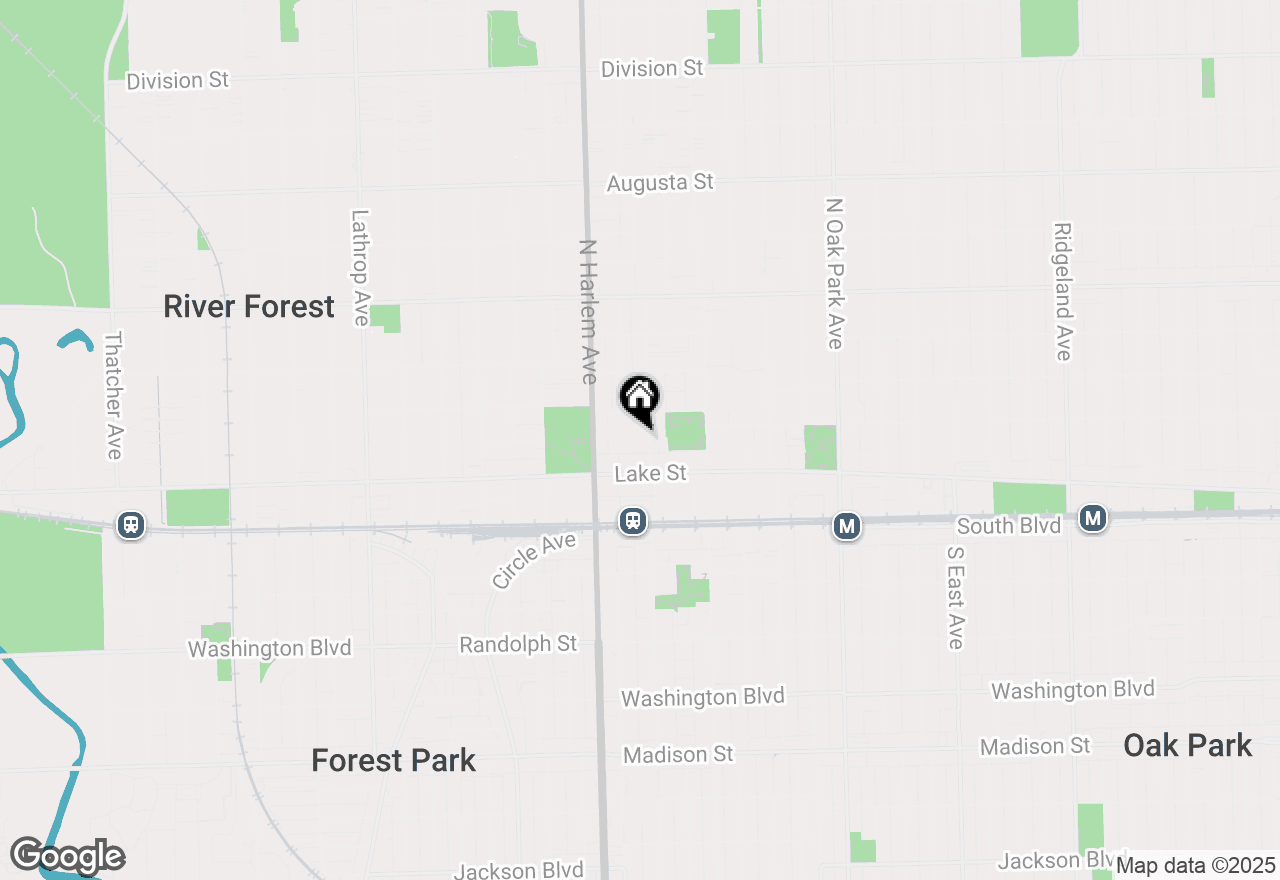 Map of 1111 Holley Court #113, Oak Park, IL 60301