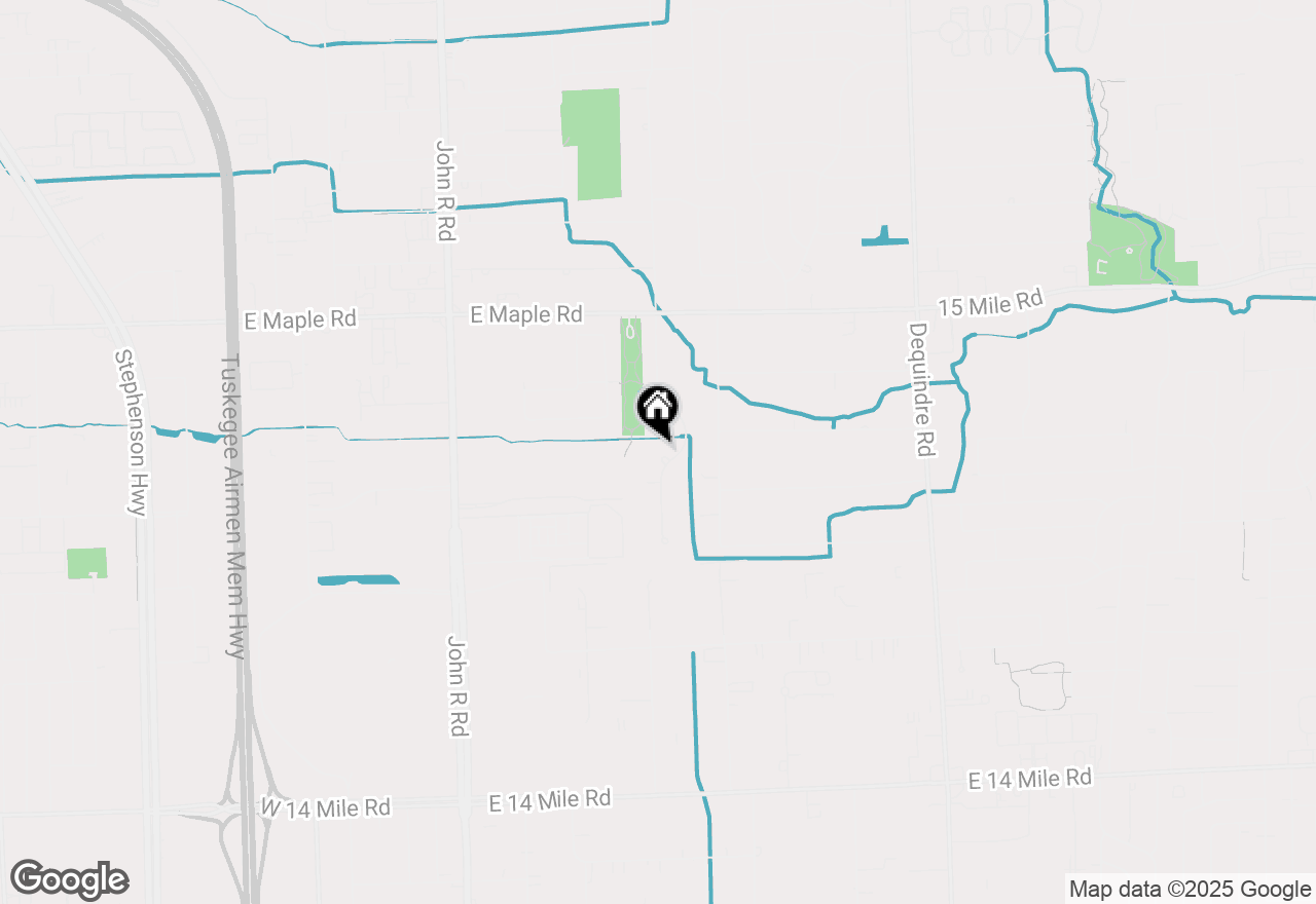 Map of 1041 Milverton Drive, Troy, MI 48083