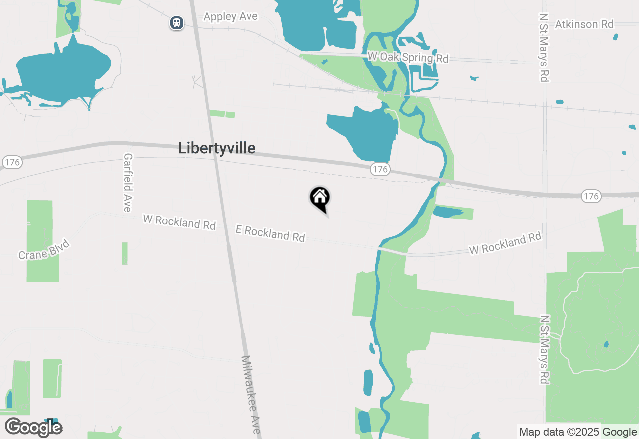 Map of 400 Buckingham Place, Libertyville, IL 60048