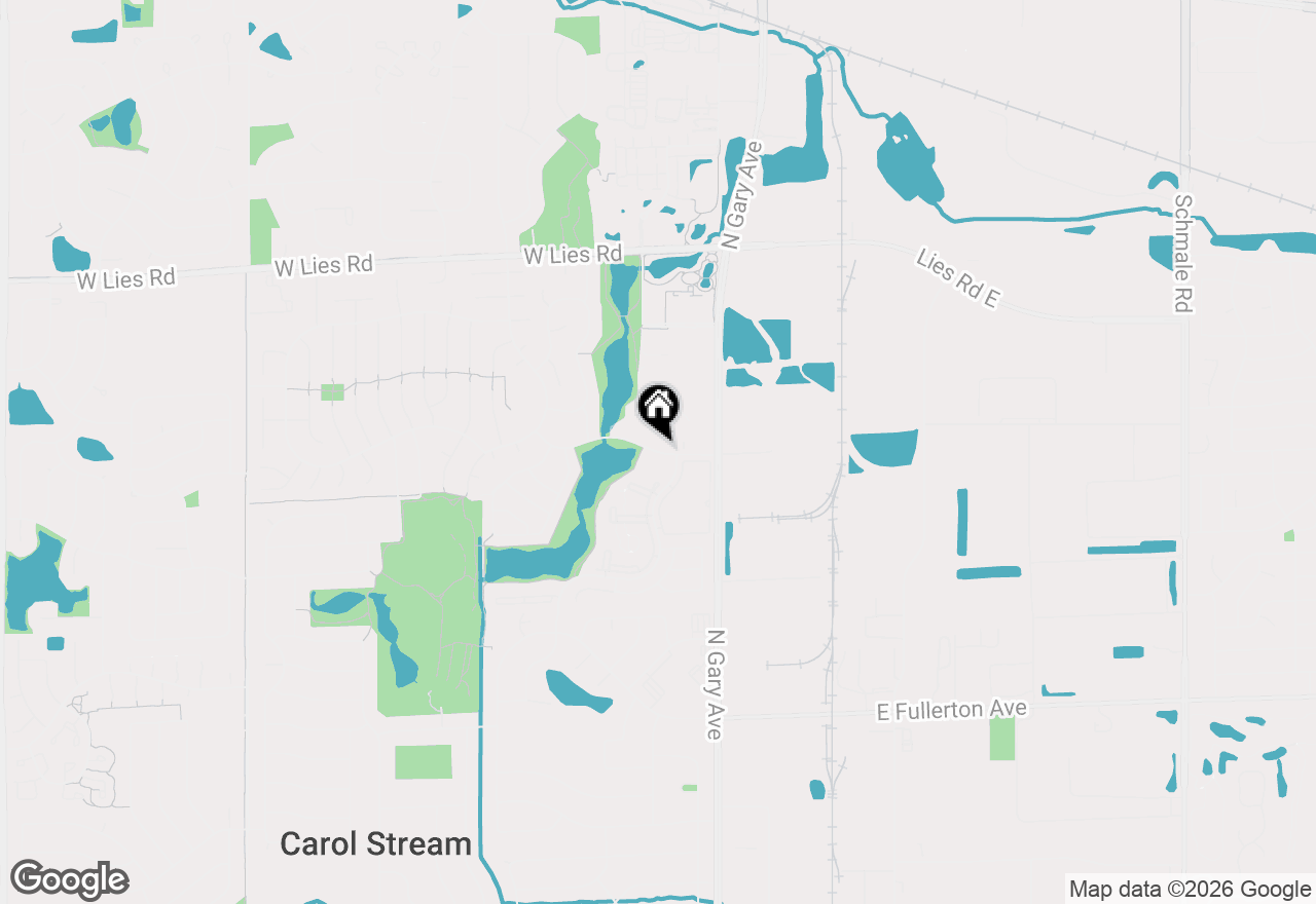 Map of 161 W Elk Trail #263, Carol Stream, IL 60188
