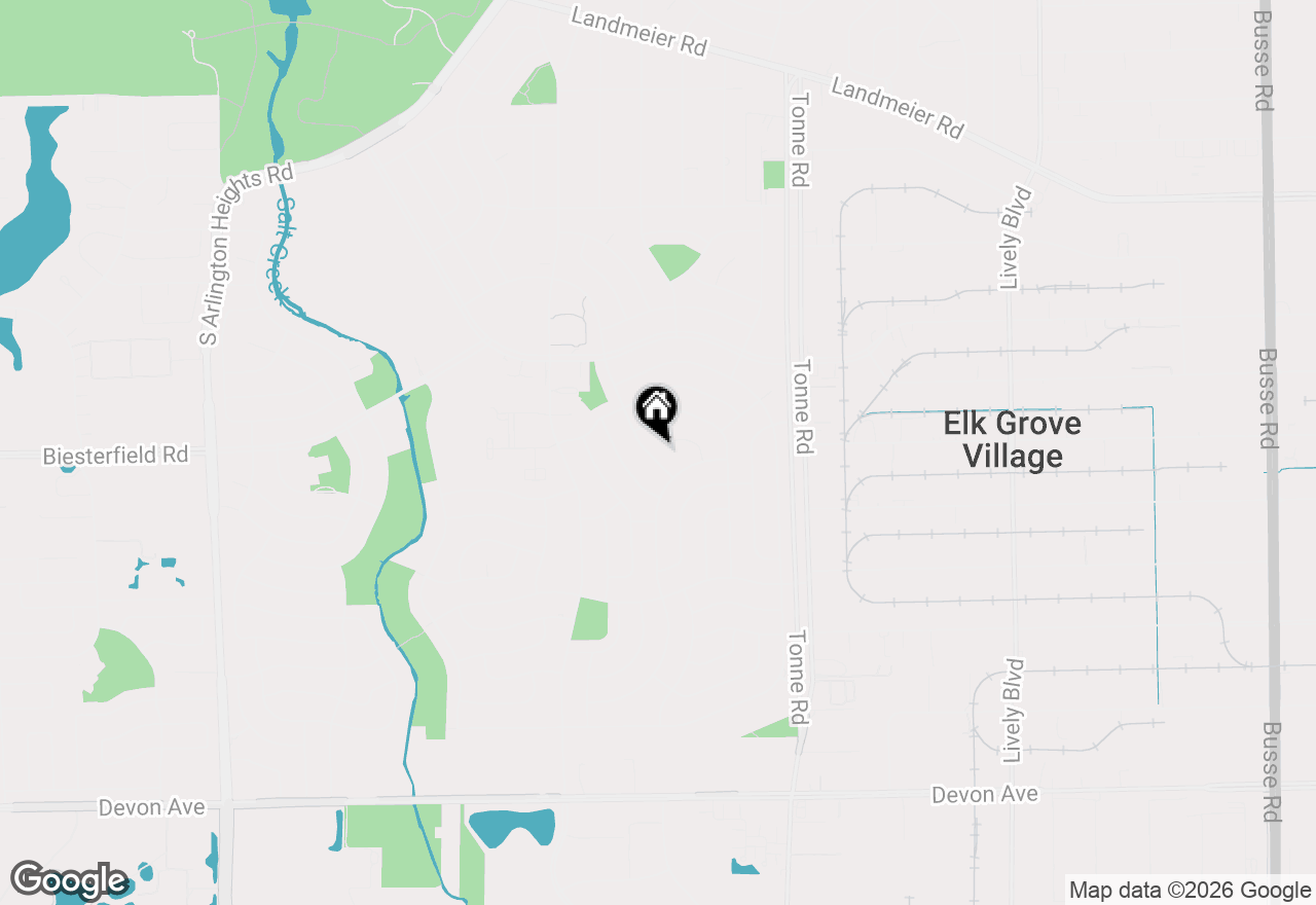 Map of 945 Victoria Lane, Elk Grove Village, IL 60007