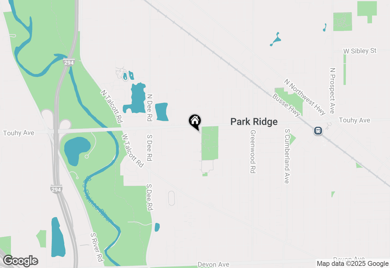 Map of 19 S Home Avenue, Park Ridge, IL 60068