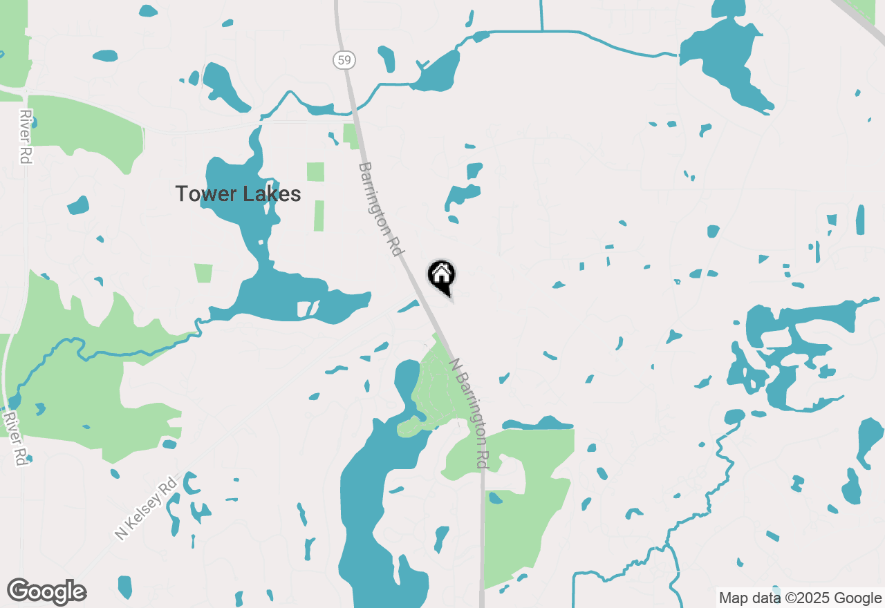 Map of 25157 N Il Route 59, Barrington, IL 60010