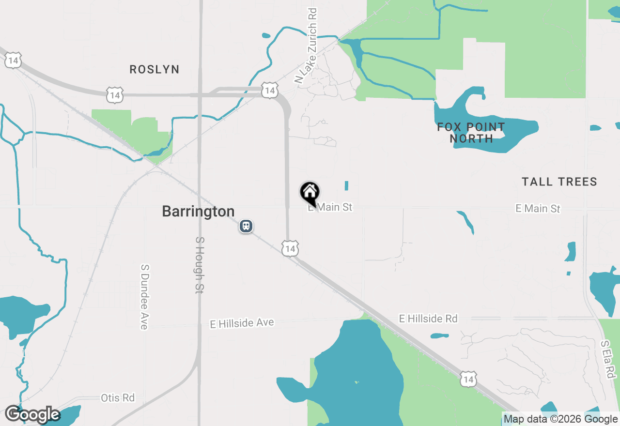 Map of 650 George Street, Barrington, IL 60010
