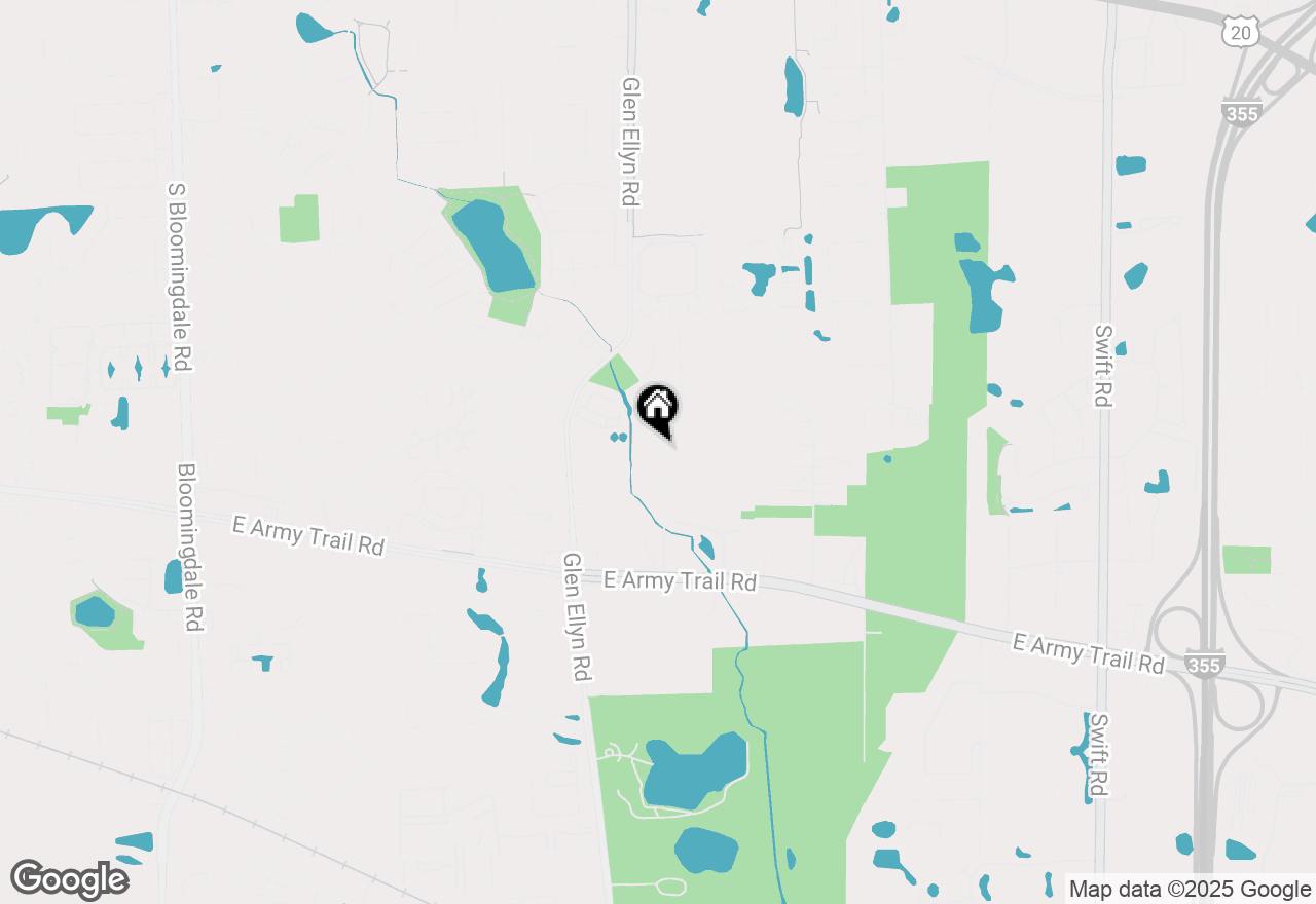 Map of 308 Brookdale Drive #B, Bloomingdale, IL 60108