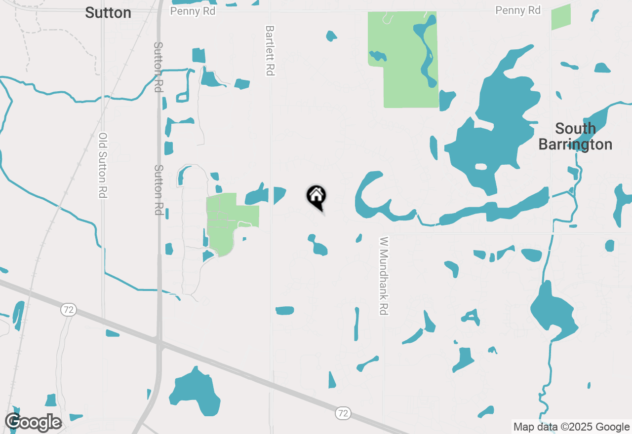Map of 1 Pacer Trail, South Barrington, IL 60010
