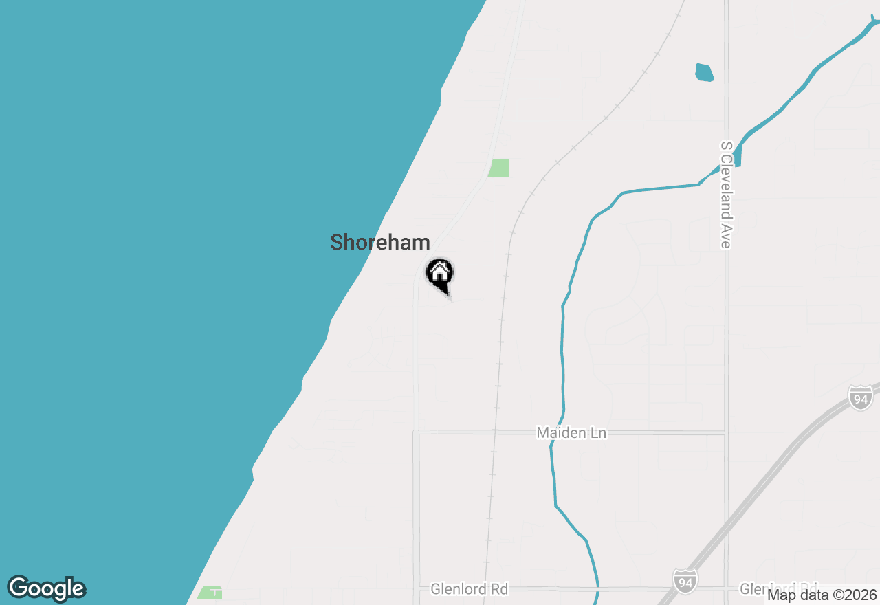 Map of 2443 Shoreham Highlands Street, St. Joseph, MI 49085