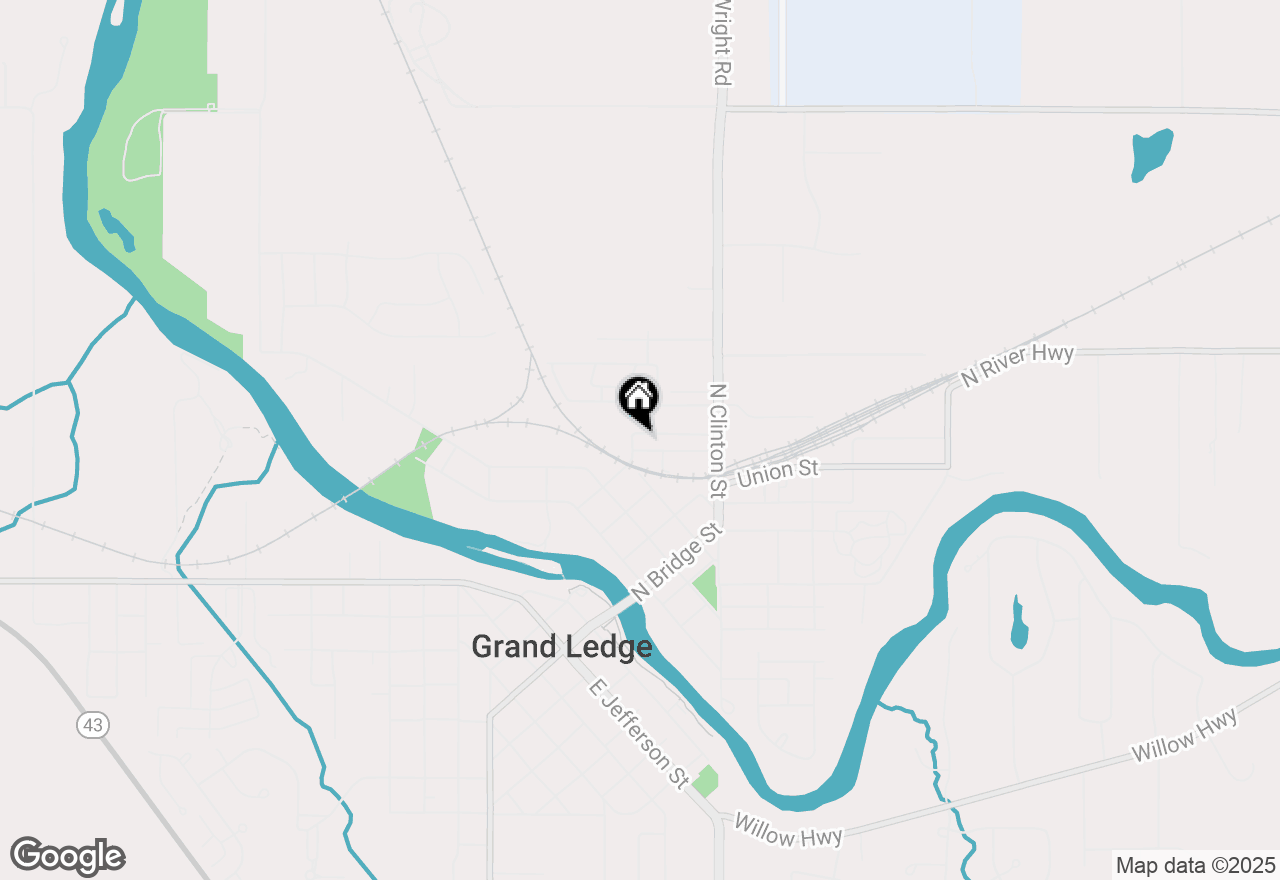 Map of 420-422 West Street, Grand Ledge, MI 48837