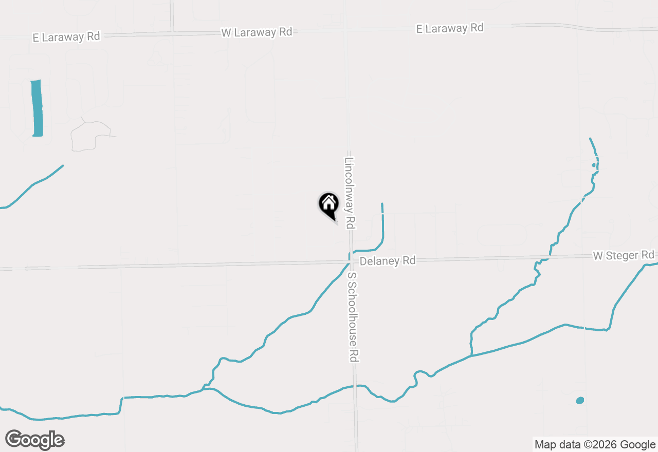 Map of 2821 Abbington Drive, New Lenox, IL 60451