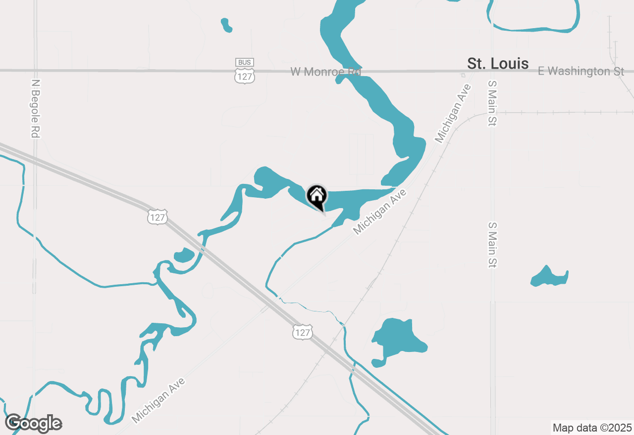 Map of 3 Riverview Drive, St. Louis, MI 48880