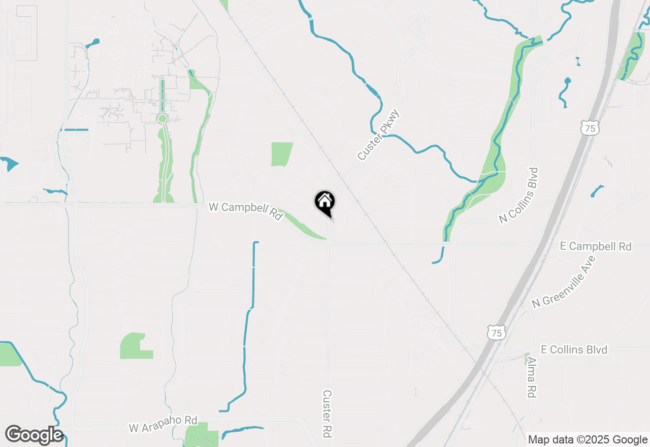 Map of 2011 Custer Parkway, Richardson, TX 75080