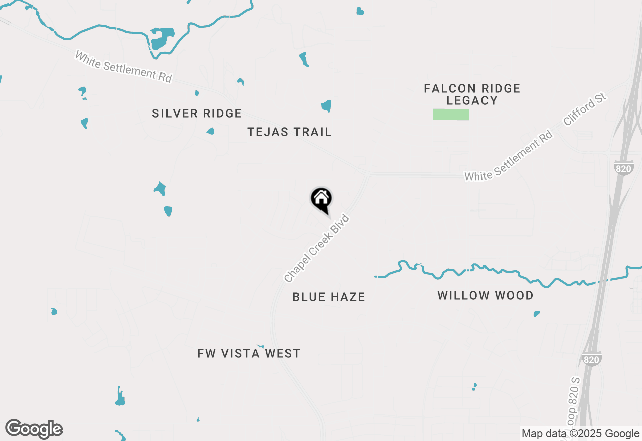 Map of 10315 Lone Pine Lane, Fort Worth, TX 76108