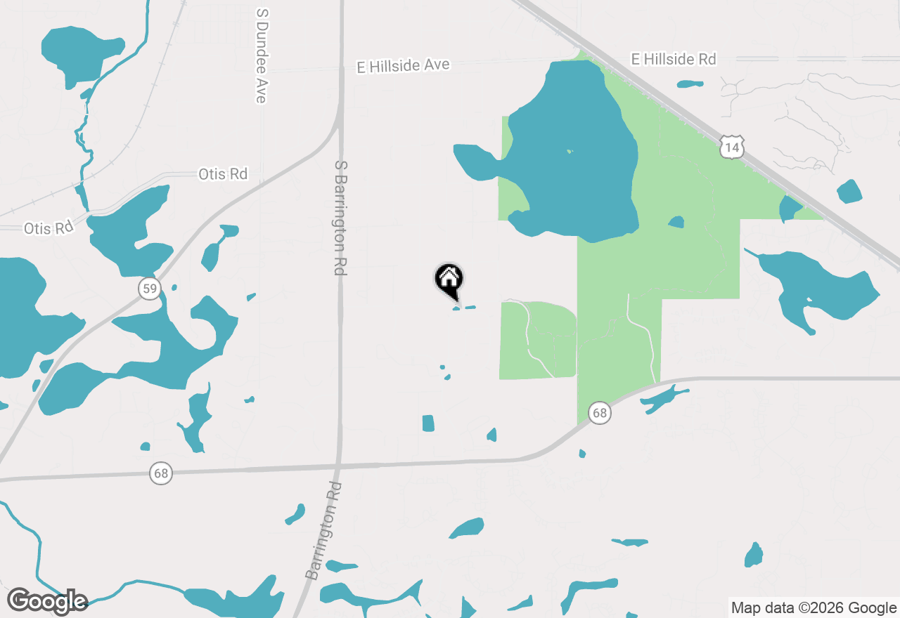 Map of 401 Park Barrington Drive, Barrington, IL 60010