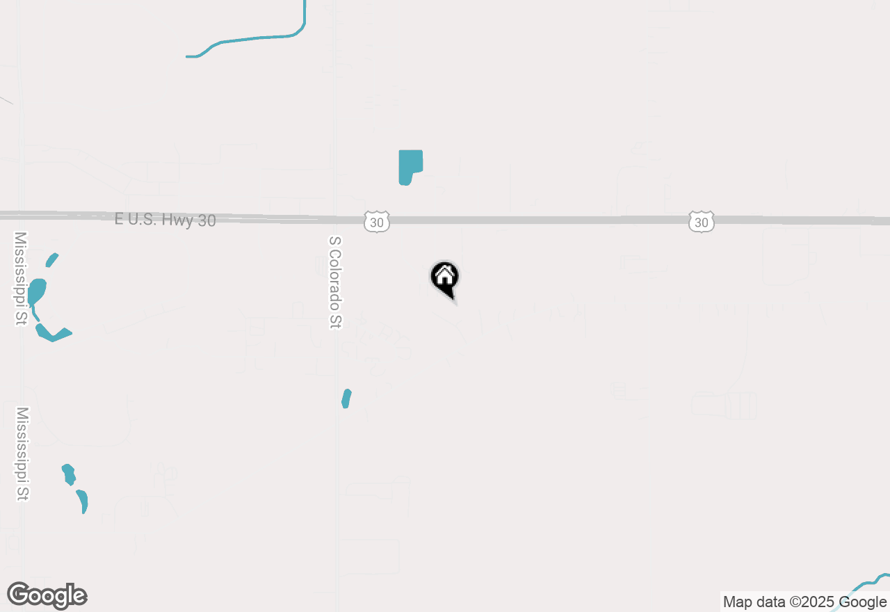 Map of 8202 Oklahoma Court, Merrillville, IN 46410