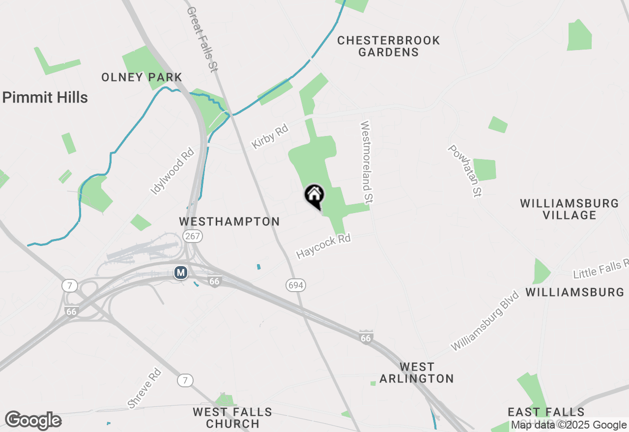 Map of 2152 Royal Lodge Drive, Falls Church, VA 22043