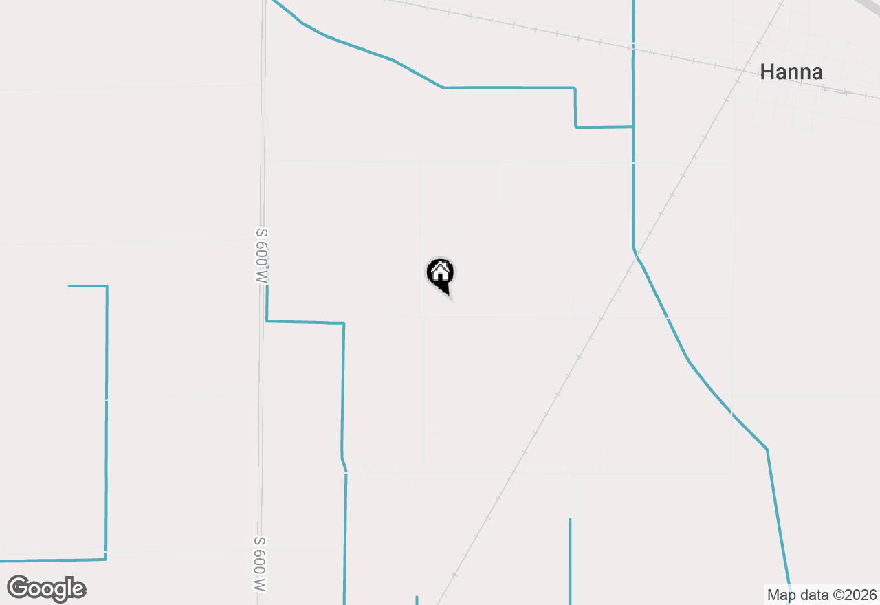 Map of 5455 W 1425 S, Hanna, IN 46340