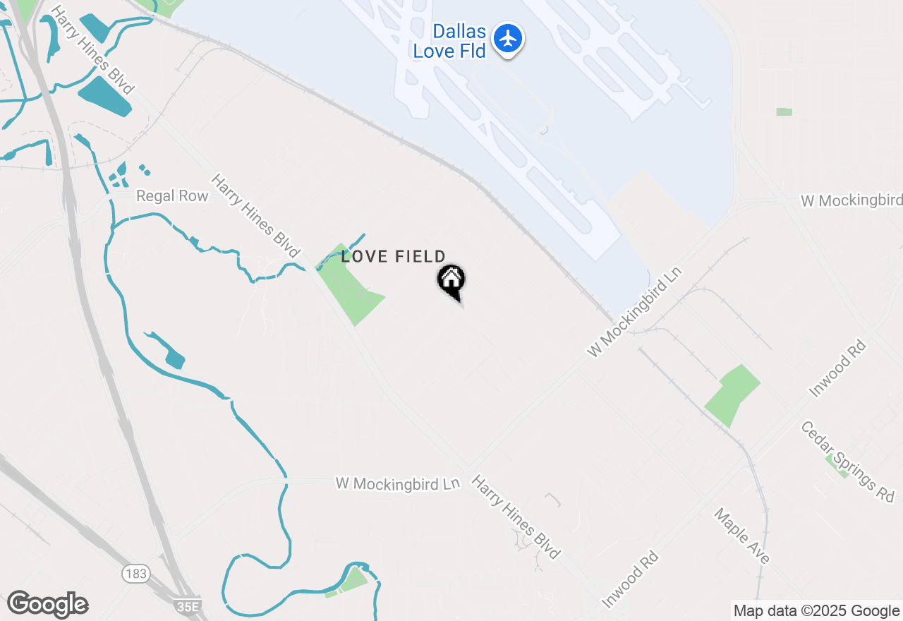 Map of 7207 Mohawk Drive #206, Dallas, TX 75235